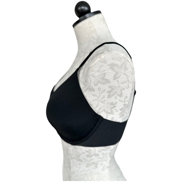 Ambrielle Natural Shaping Full Coverage Bra Underwire Black Size 36C - Picture 5 of 11